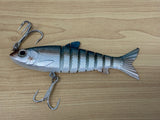Shads Lures Jointed Boneys 6” Blue Back Herring