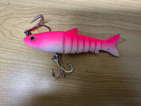 Shads Lures Jointed Boneys 5” Pinky