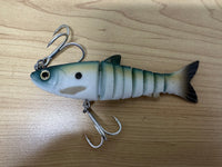 Shads Lures Jointed Boneys 5” Blue Back Herring