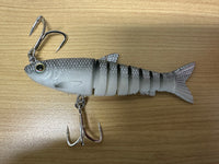 Shads Lures Jointed Boneys 5” Silver Flash