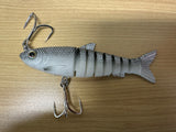 Shads Lures Jointed Boneys 5” Silver Flash