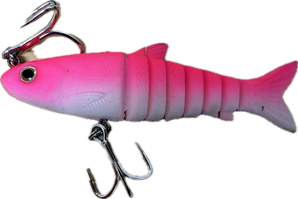 Shads Lures Jointed Boneys 5” Pinky