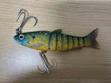 Shads Lures Jointed Boneys 5” Euro Carp