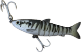 Shads Lures Jointed Boneys 5” Barred Grunter