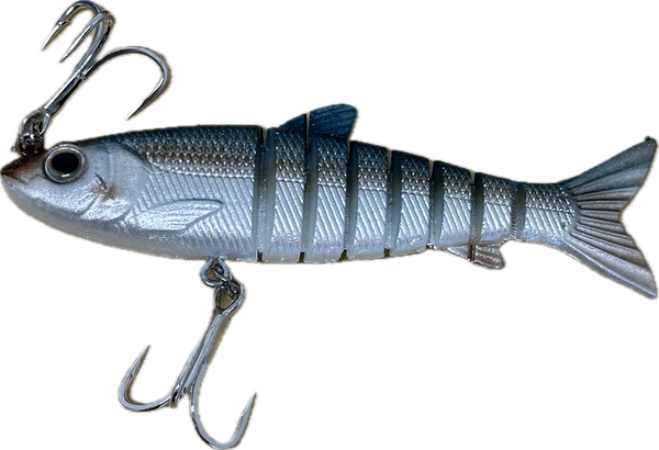 Shads Lures Jointed Boneys 5” Blue Back Herring