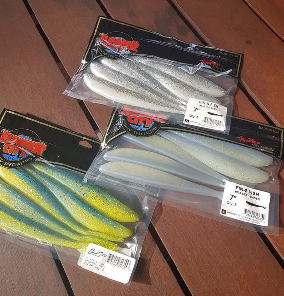 fin s fish lures Lunker City Fin S Fish 7 Inch – Master Angler