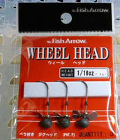 Fish Arrow Wheel Head Jigheads