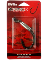 Monster 3X Weighted Worm Hook